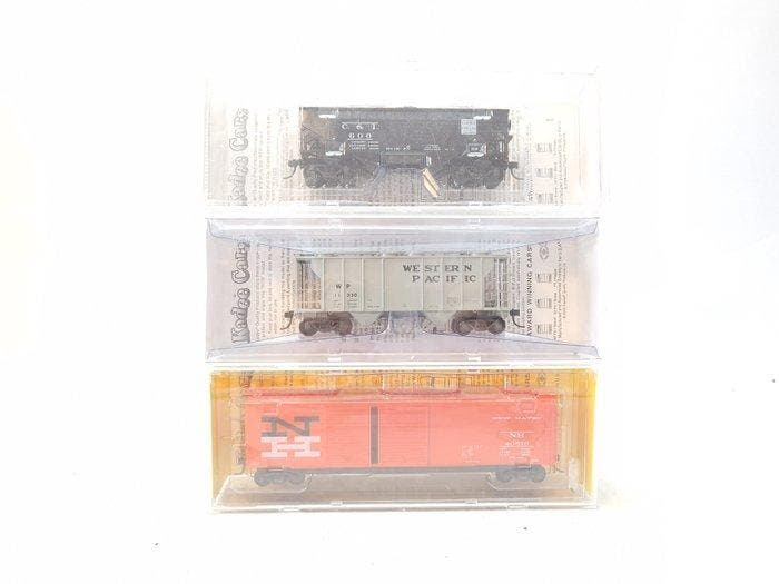 Kadee H0 - 6721/7012/8214 - Ensemble de wagons de, Hobby en Vrije tijd, Modeltreinen | H0