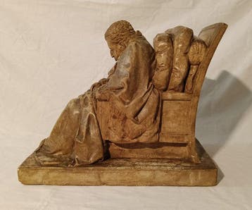 Figurine - Ritratto di Vittorio Alfieri, copia da Pompeo
