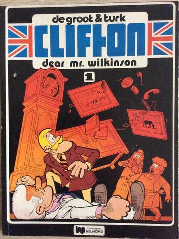 Clifton deel 01 dear mr. wilkinson stripboek - de Groot, Boeken, Verzenden, Nieuw