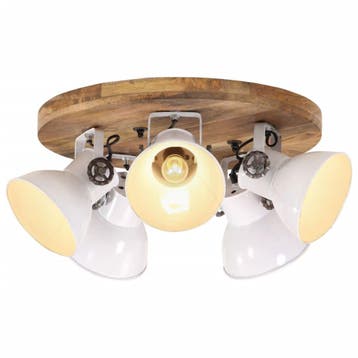 vidaXL Plafondlamp 25 W E27 50x50x25 cm wit, Huis en Inrichting, Verzenden, Nieuw