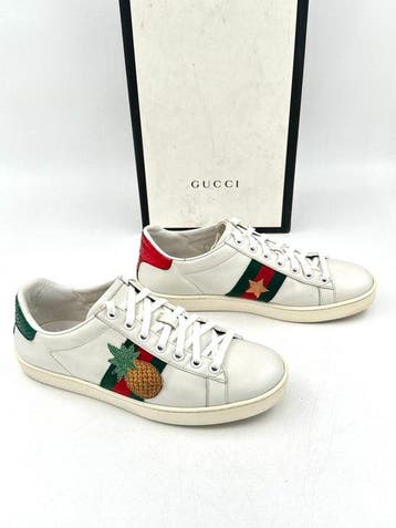 Gucci - Ace Pineapple Ladybug - Sneakers - Maat: EU 37