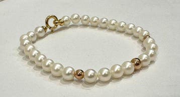 Zonder minimumprijs - Armband - 18 karaat Geel goud,, Nieuw