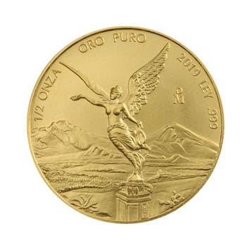 Gouden munt Mexican Libertad 1/2 troy ounce