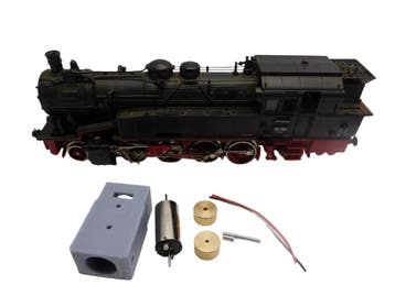 micromotor HR015F motor ombouwset voor Roco DB DR DRG BR 57,, Overige merken, Gelijkstroom, Verzenden, Overige typen