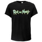 Rick and Morty Logo T-Shirt Zwart - Officiële Merchandise