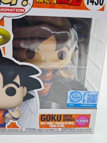 Funko - Funko Pop Dragon Ball Z Goku with Wings 1430 Flocked