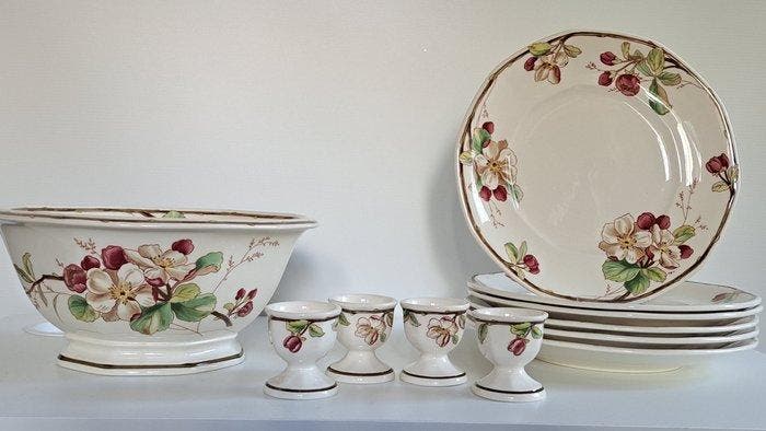 Villeroy & Boch - Eetservies voor 6 (11) - Portobello -, Antiek en Kunst, Antiek | Meubels | Tafels