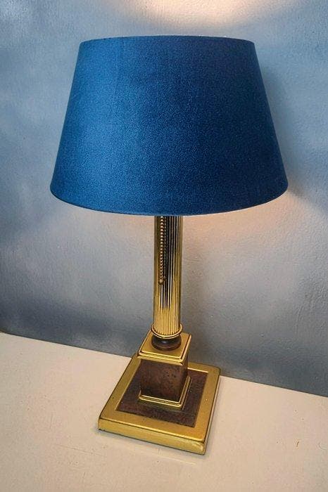 Herda - Lampe de bureau - Frères Daniels - Lampe de banquier, Antiquités & Art, Curiosités & Brocante