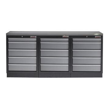 Werkbank set met MDF werkblad met RVS plaat omkleed - 15, Ophalen of Verzenden, Nieuw