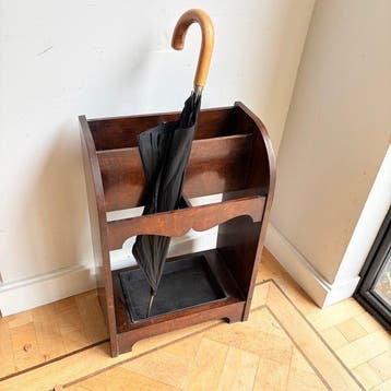 Support - Bâton / parapluie - Chêne