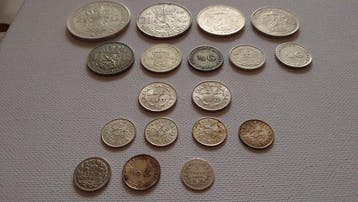Nederland. Lot 18 stuks, incl. zilver (Zonder minimumprijs)