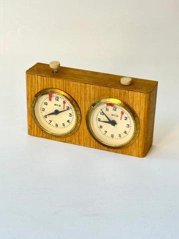 Klok - Horloge d’Échecs Mécanique Vintage BHB – Made in West, Antiquités & Art