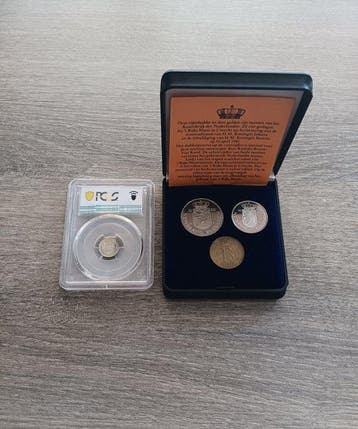 Nederland. 1941 Silver 10 Cents MS62 PCGS Netherlands , 1980, Postzegels en Munten