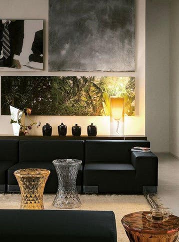 Kartell - Marcel Wanders - Tabouret - Pierre - Polycarbonate