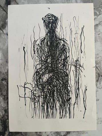 Max Uhlig (1937) - Ohne Titel, Antiek en Kunst