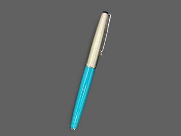 Parker - 61 Classic Estilográfica - Resina Turquesa y, Nieuw