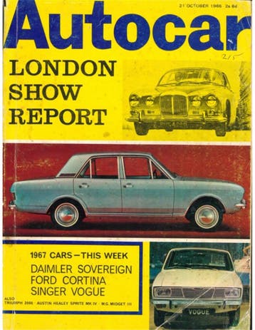 1966 AUTOCAR MAGAZINE 3688 ENGELS
