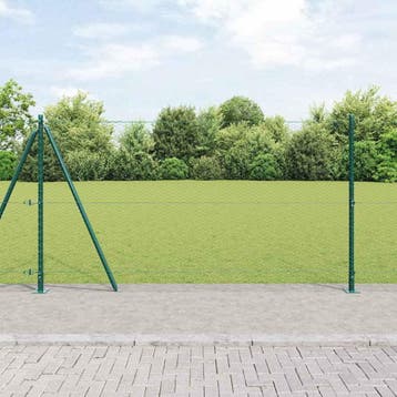vidaXL zeshoekig gaashek met betonnen voetstuk 50 x 1,2 m, Verzenden, Nieuw