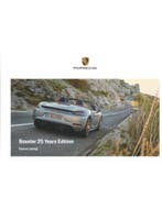 2021 PORSCHE BOXSTER 25 YEARS EDITION HARDBACK BROCHURE NE.., Ophalen of Verzenden, Nieuw