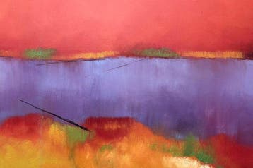 K. Hoffmann (XX) - Composition abstraite, Antiek en Kunst