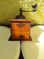 Moulin à café - Bois et fer