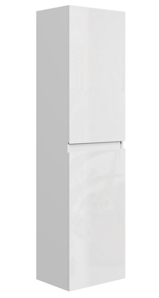 Badkamerkast Angela 40 x 30 x 150 cm Wit Kolomkast, Bricolage & Construction, Sanitaire, Envoi