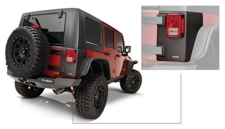 Bushwacker 07-18 Jeep Wrangler Trail Armor Rear Corners -, Autos : Pièces & Accessoires, Autres pièces automobiles, Enlèvement ou Envoi