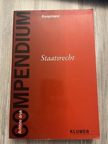 Compendium van het staatsrecht, Verzenden
