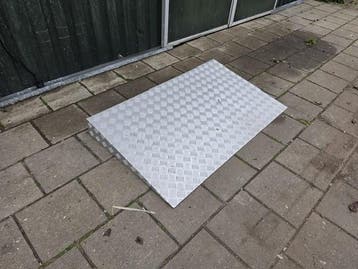 Oprijplaat voor koel- en vriescel 120 x 71 x 12 cm, Gebruikt, Koelen en Vriezen