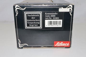 Schuco - Modelauto - Kommando Auto Anno 2000 - Schuco, Antiek en Kunst
