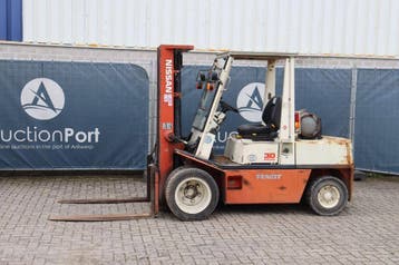 Veiling: Heftruck Nissan 30 LPG 3000kg 4.75m 1991, Ophalen