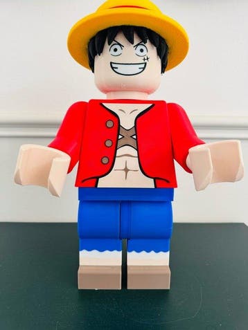 Beeldje - Ruffy oversize - Plastic, Nieuw