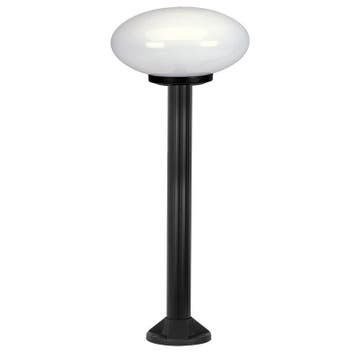Tuinverlichting Bol Globe 50e Tuinpaal Opaal Elips, Kunststof, Verzenden, Staande lamp, Nieuw