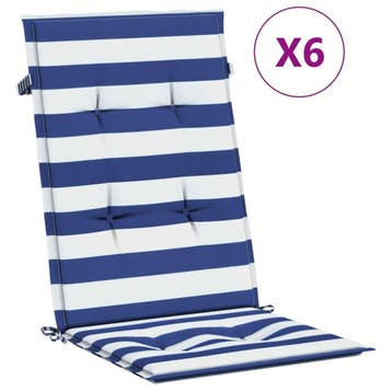 Stoelkussens 6 st. | Retour deal -34% | OP = OP, Tuin en Terras, Verzenden, Zo goed als nieuw
