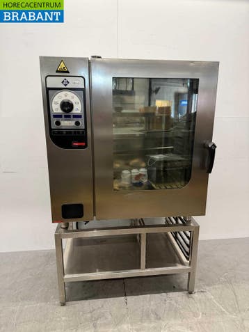 RVS MKN Combisteamer met onderstel 10 x 1/1 GN 400V Horeca, Ophalen of Verzenden