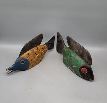 Marionnette - sculptuur - Bozo - Mali (Zonder minimumprijs)