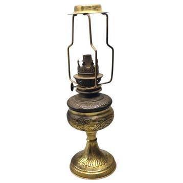 French Art Nouveau - Lampe à huile - Cuivre