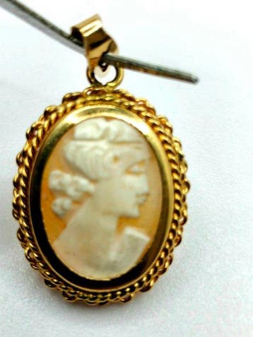 Zonder minimumprijs - Hanger - 18 karaat Geel goud - 3.00ct.