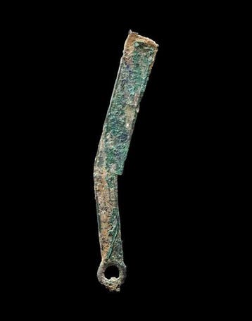 Oud-Chinees - mesmunten - Mingdao - Zhou-dynastie - 400/200, Antiek en Kunst