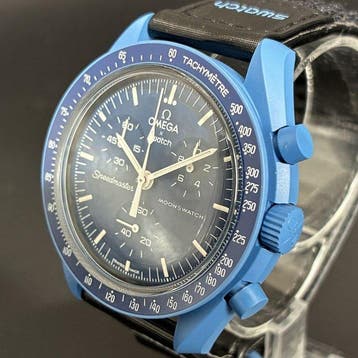 Omega x Swatch - MoonSwatch - Mission to Neptune - Zonder