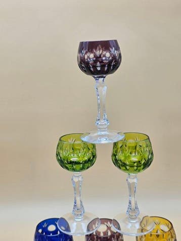 Nachtmann - Service à liqueur (10) - Cristal, Antiek en Kunst