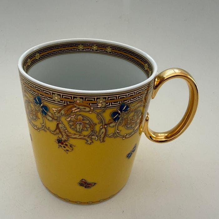 Rosenthal - Versace - Bekerglas - Beker met handvat Le, Antiquités & Art, Antiquités | Verre & Cristal