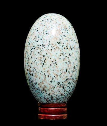Grote 4,6 kg Kiwi Jasper Crystal Lingam - Sesame Jasper -