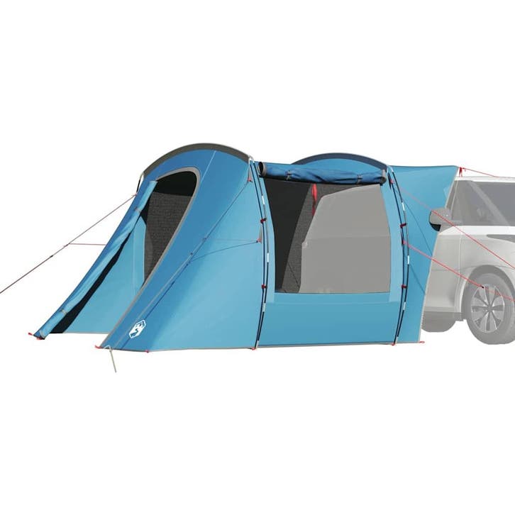 vidaXL Autotent waterdicht blauw, Caravanes & Camping, Tentes, Envoi