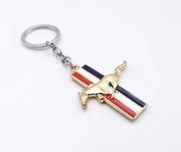 Mustang Spinning Tri-Bar Logo Gold, Ophalen of Verzenden