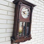 Wandklok - Friedrich Mauthe, Schwenningen (FMS). - Hout,