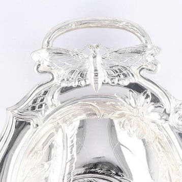 Jugendstil stijl - Plateau - Argent 800, Antiek en Kunst