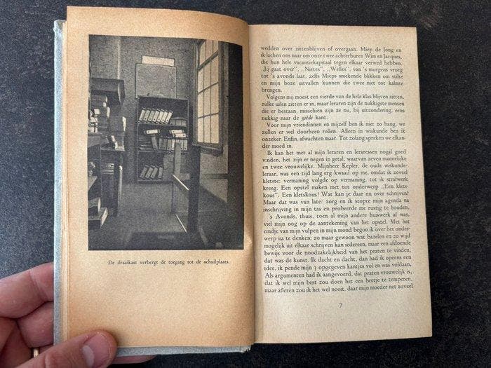 Anne Frank - Anne Frank Het Achterhuis (1947, Tweede, Antiek en Kunst, Antiek | Boeken en Manuscripten