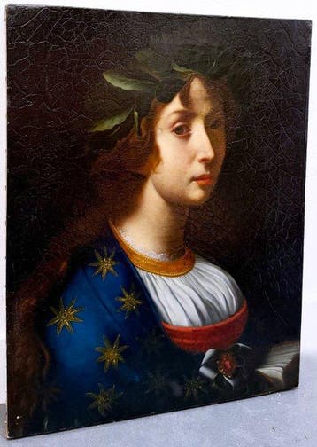 Carlo Dolci (1616-1686), After - Allégorie de la Poésie