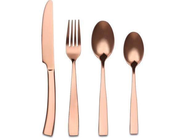 Veiling - Bestekset rose goud 24-delig, Maison & Meubles, Cuisine | Couverts